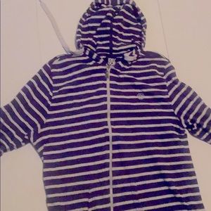 Enyce blue grey zip up hoodie